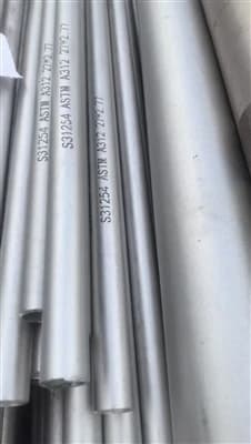 پریمیم ASTM A312 UNS S31254 254SMO سٹین لیس سٹیل ٹیوبیں میکسیکو روانہ